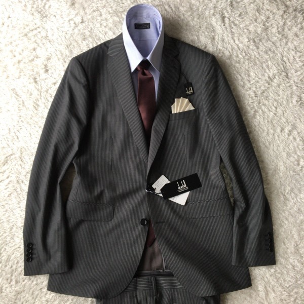 原文:k-1012xl# 新品【ダンヒル x ROTUSTAMY シングルスーツ メンズ (XL位)】ストライプ セットアップ dunhill 英国スタイル