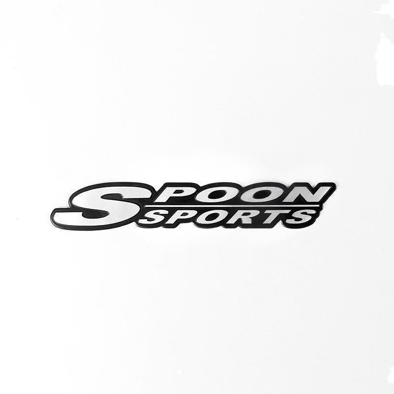【HONDA】SPOON SPORTS　メタルステッカー エンブレム A_画像8