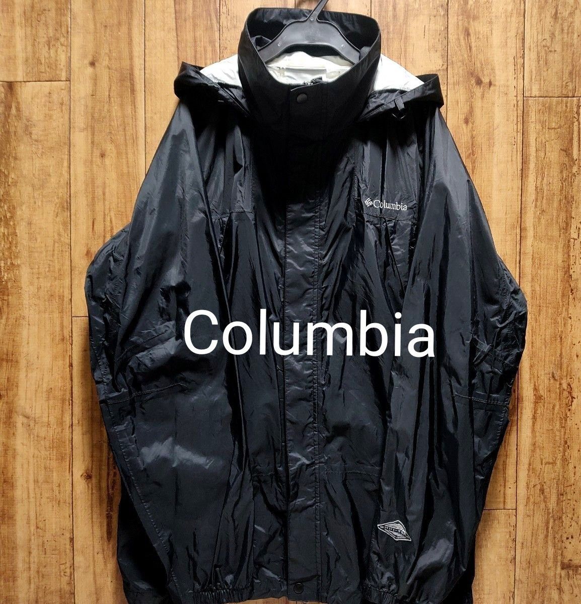 Columbia コロンビア マウンテンパーカー ナイロンジャケット ブラック XL