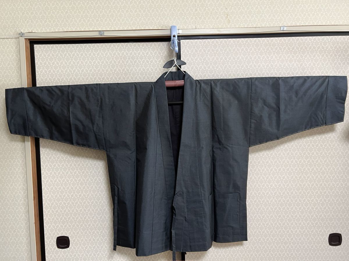 大島紬の作務衣