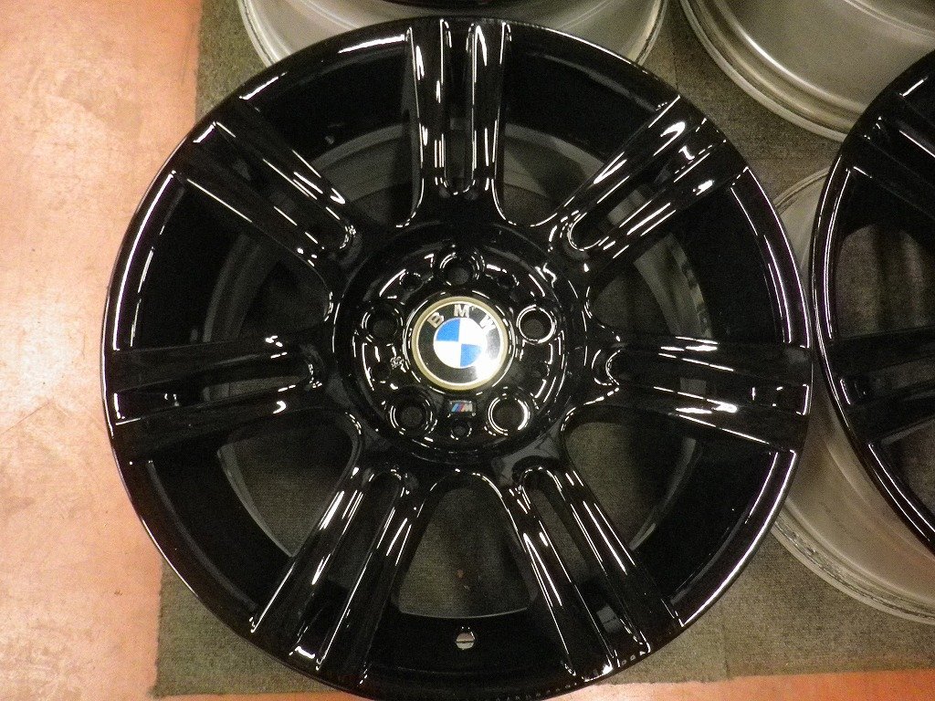 BMW純正 3シリーズ！17×8/8.5J PCD120 5H +34/37 ハブ72.6♪ホイールのみ純正！オリジナル塗装品！店頭手渡し、作業大歓迎♪R512W5_画像2