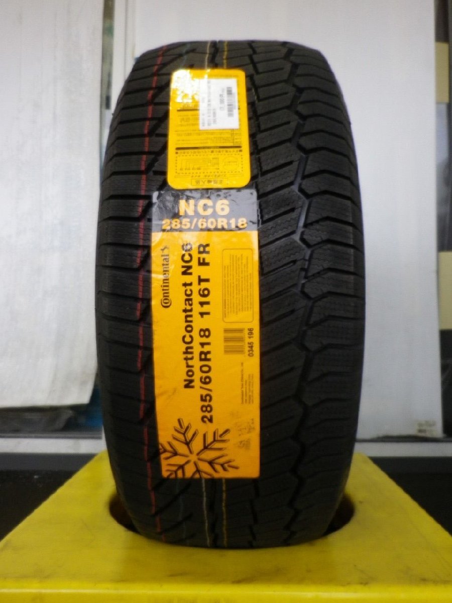 新品 Continental（コンチネンタル）North Contact（ノースコンタクト）NC6♪285/60R18　116T♪22年製♪プラドに！タイヤのみ4本♪R512T4_画像3