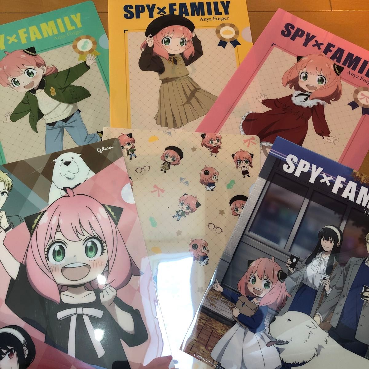 SPY FAMILYクリアファイル6枚セット ローソン|Yahoo!フリマ SPY FAMILYクリアファイル6枚セット ローソン|Yahoo!フリマ