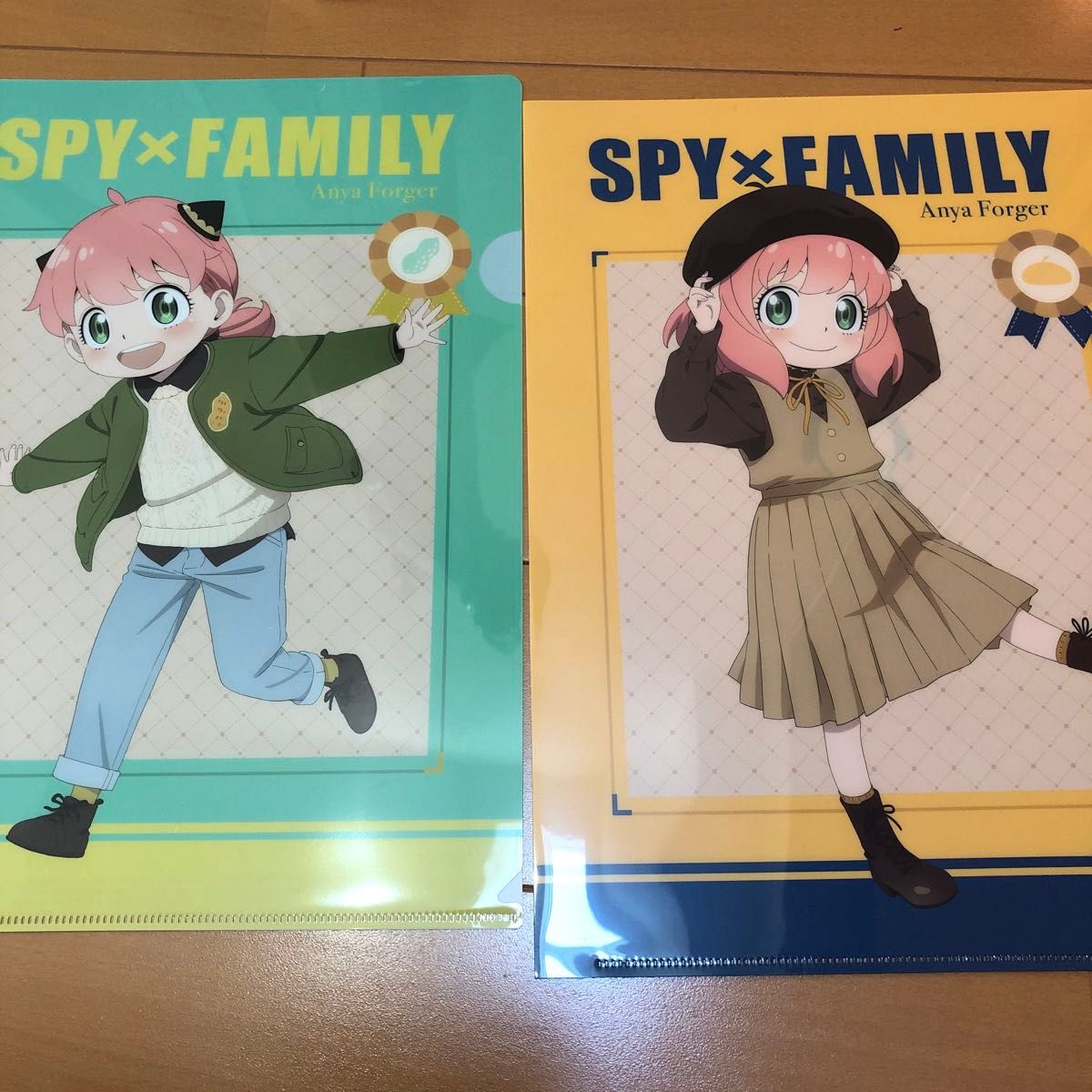 SPY FAMILYクリアファイル６枚セット ローソン