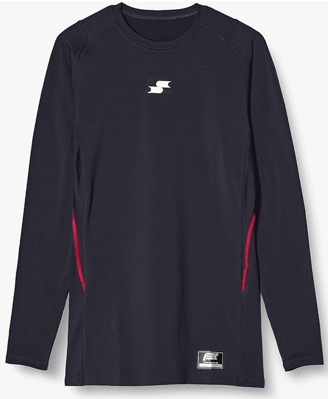 [ новый товар ]SSKes SK * теплый нижняя рубашка длинный рукав внутренний SCβ тепловое хранение мягкость low шея бейсбол * темно-синий XO*4070 иен Amazon и меньше специальная цена осень-зима для 