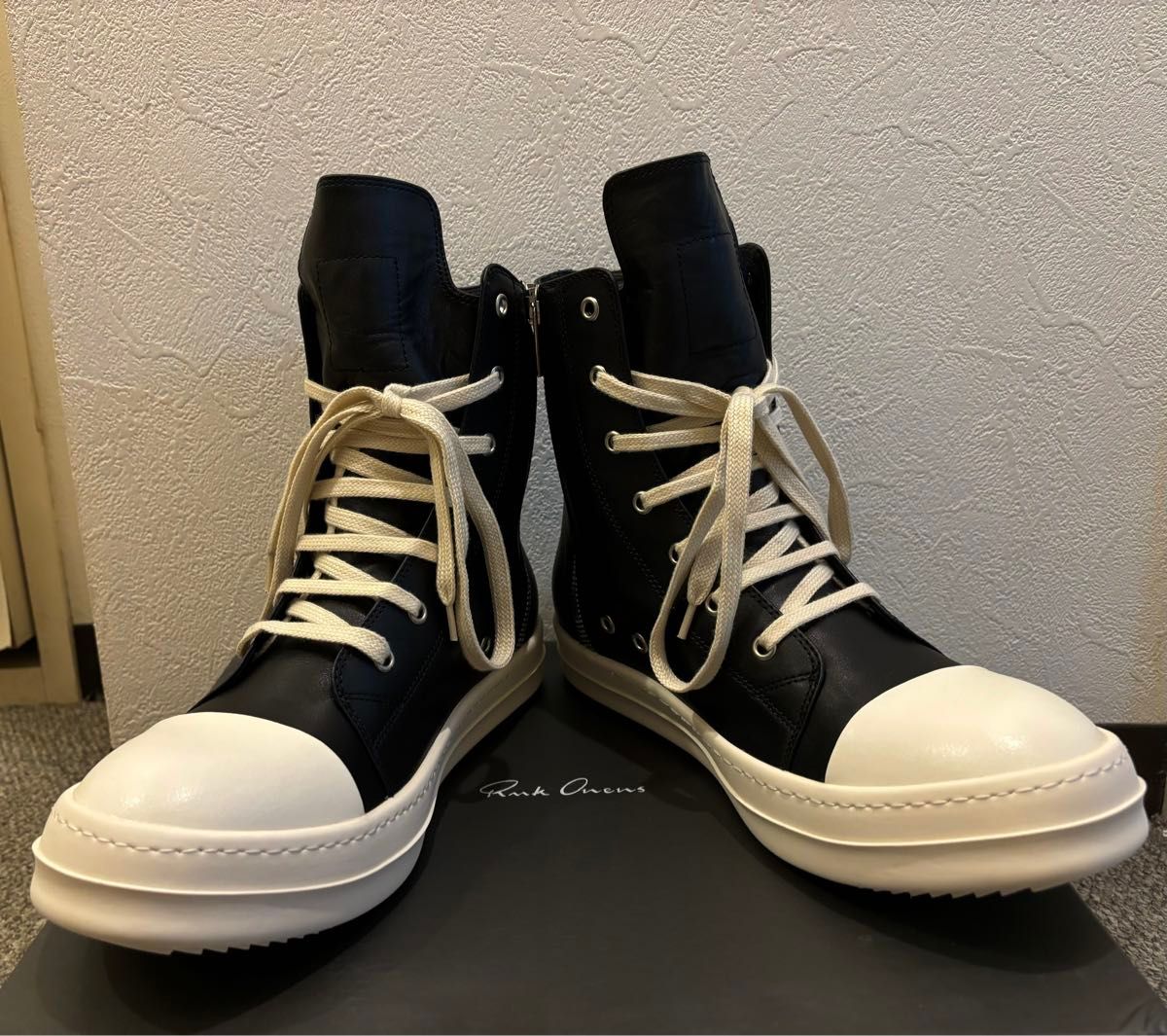 まるり様専用Rick Owens Ramones風 ハイカットスニーカー ダーク まるり様専用Rick Owens Ramones風 ハイカットスニーカー ダーク