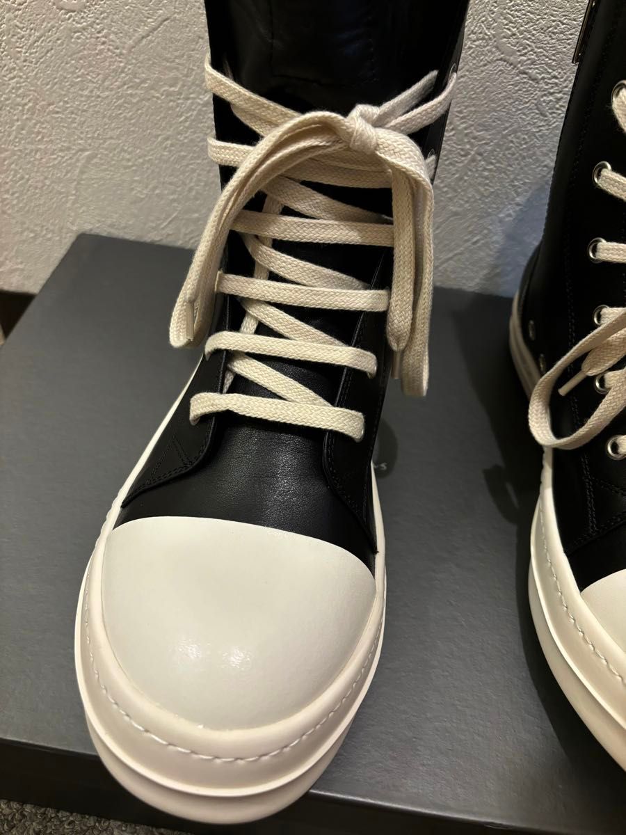 まるり様専用Rick Owens Ramones風 ハイカットスニーカー ダーク まるり様専用Rick Owens Ramones風 ハイカットスニーカー ダーク