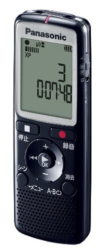 【中古】Panasonic ICレコーダー ブラック RR-QR210-K_画像1