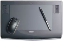 【中古】WACOM PTZ-631W/G0 Intuos3 グレー_画像1