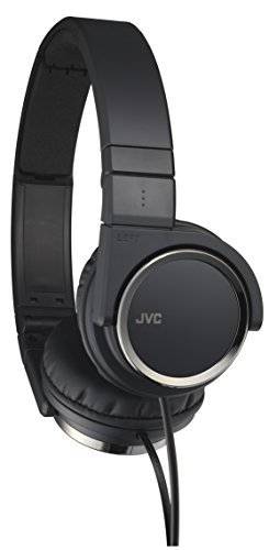 【中古】JVC HA-S400-B 密閉型ヘッドホン 折りたたみ式 ブラック_画像1