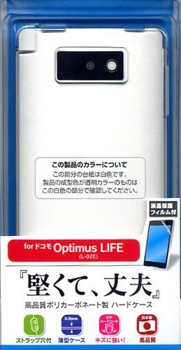 【中古】ラスタバナナ Optimus LIFE L-02E ハードケース CL X516L02E_画像1