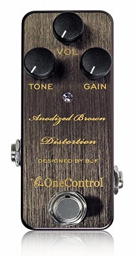 【中古】FBA用 One Control Anodized Brown Distortion ギターエフェクター_画像1