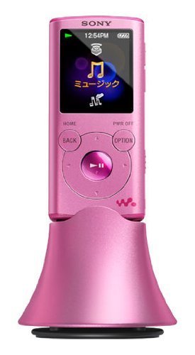 【中古】SONY ウォークマン Eシリーズ [メモリータイプ] スピーカー付 4GB ピンク NW-E053K/P_画像1