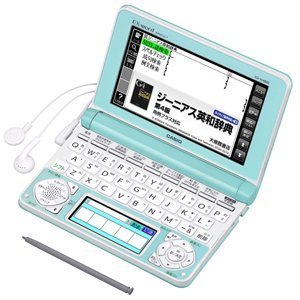 【中古】カシオ計算機 電子辞書 EX-word XD-N4800 (140コンテンツ/高校生モデル/ライトグリーン) XD-N4800LG_画像1