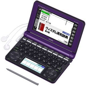 [ б/у ] Casio Computer электронный словарь EX-word XD-N4850 (150 содержание / ученик старшей школы модель / лиловый ) XD-N4850PE
