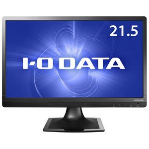 【中古】I-O DATA ブルーライト低減機能付き 21.5型ワイド液晶ディスプレイ ブラック LCD-AD222EB_画像1