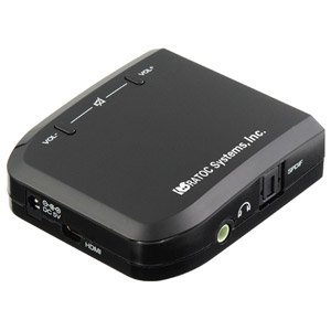 【中古】ラトックシステム HDMI to VGA 変換アダプター REX-HDMI2VGA_画像1