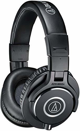 【中古】audio-technica プロフェッショナルモニターヘッドホン ATH-M40x ブラック スタジオレコーディング/楽器練習/在宅勤務/テレワーク_画像1