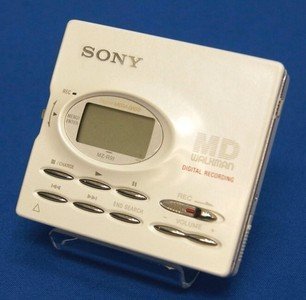 【中古】SONY　ソニー　MZ-R91（W) ホワイト ポータブルMDプレーヤー　MDLP非対応　（MD再生専用機/MDウォークマン）_画像1