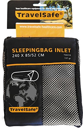 【中古】TravelSafe(トラベルセーフ) アウトドア スリーピングバッグ インレット 寝袋 シーツ 布団 シルク TS03100000