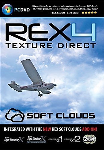 【中古】REX 4 Texture Direct - HD with Soft Clouds (FSX+P3D) (輸入版)_画像1