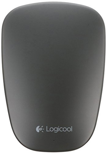 【中古】LOGICOOL ロジクール Bluetooth ウルトラスリム タッチマウス ブラック T630BK_画像1