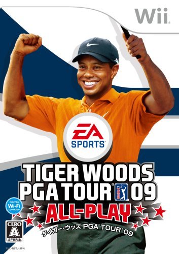 【中古】タイガー・ウッズ PGA TOUR 09 ALL-PLAY - Wii_画像1