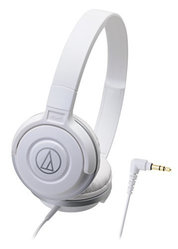 【中古】audio-technica STREET MONITORING ポータブルオンイヤーヘッドホン ホワイト ATH-S100 WH_画像1