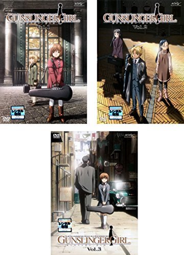 【中古】GUNSLINGER GIRL [レンタル落ち] 全3巻セット [マーケットプレイスDVDセット商品]_画像1