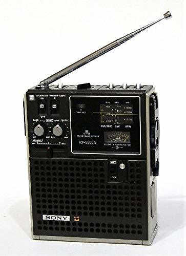 【中古】SONY ソニー　ICF-5500A　スカイセンサー　3バンドレシーバー　FM/MW/SW　（FM/中波/短波ラジオ）_画像1