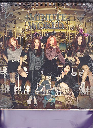 【中古】4Minute 5thミニアルバム - 4Minute World (韓国版)(韓国盤)_画像1