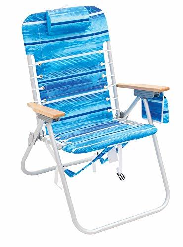【中古】Rio Gear 4-Position Hi Boy Beach Backpack Chair