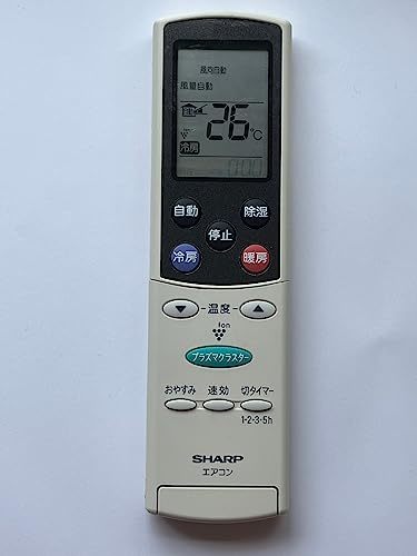 【中古】シャープ エアコンリモコン A711JB_画像1