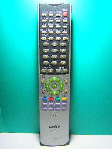 【中古】三洋電機 テレビリモコン RC-483_画像1