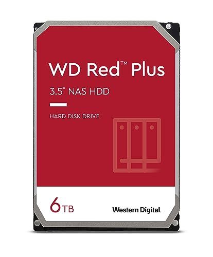 【中古】WD HDD 内蔵ハードディスク 3.5インチ 6TB WD Red NAS用 WD60EFRX 5400rpm 3_画像1