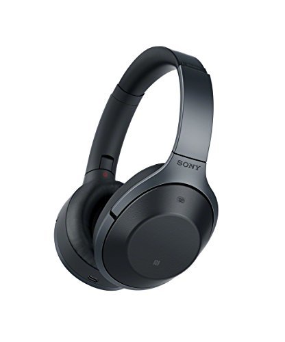 【中古】ソニー SONY ワイヤレスノイズキャンセリングヘッドホン MDR-1000X : Bluetooth/ハイレゾ対応 マイク付き ブラック MDR-1000X B_画像1