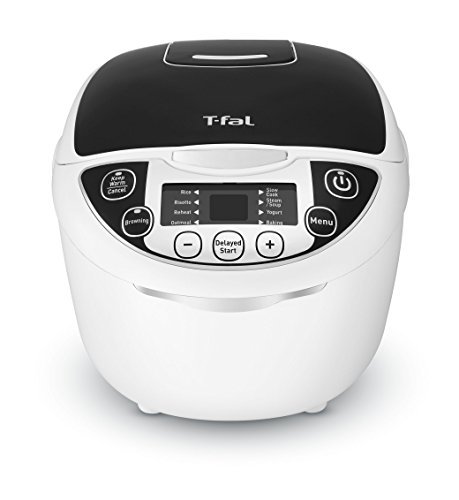 【中古】T-fal RK705851 10-In-1 Rice and Multicooker with 10 Automatic Functions and Delayed Timer, 10-Cup, White by T-fal_画像1