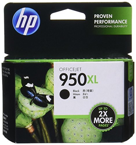 【中古】HP 950XL 純正 インクカートリッジ 黒 ( 増量 ) CN045AA_画像1