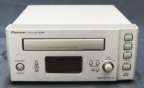 【中古】PIONEER　パイオニア　PD-N901 ステレオCDチューナー （CDプレイヤー/AM/FMラジオチューナー）　単品　単体　本体　バラ売り_画像1