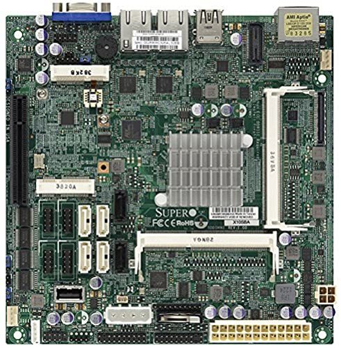 【中古】Supermicro Mini ITX DDR3 1333 NAマザーボードX10SBA-O