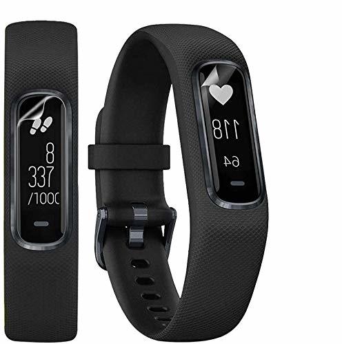 【中古】VacFun 【4枚】 Garmin vivosmart4 用 保護 フィルム 気泡無し 0.15mm 液晶保護 フィルム プロテクター （非 ガラスフィルム 強化_画像1