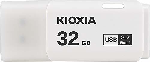 【中古】Kioxia U301 16Gb 32GB 64GB 128GB TransMemory USB3.2 Gen 1 フラッシュドライブ ポータブルデータディスク USBスティックホワイ_画像1
