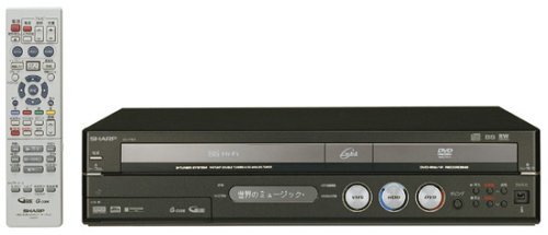 【中古】シャープ 400GB ビデオ一体型DVDレコーダー DV-TR14_画像1