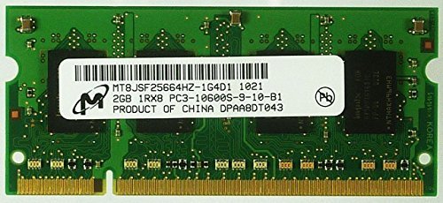 【中古】Micron 204PIN PC3-10600 DDR3 1333 2GB SODIMM [MT8JSF25664HZ-1G4D1]_画像1