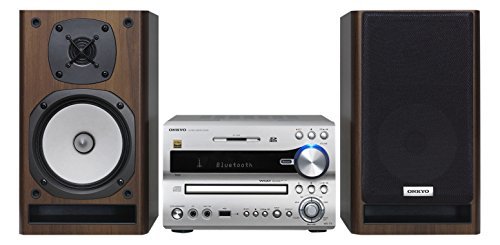 【中古】ONKYO Bluetooth/ CD/SD/USB/ハイレゾ対応 ミニコンポ シルバー X-NFR7TX(D)_画像1