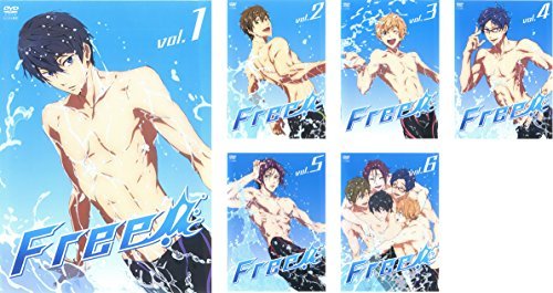 【中古】Free! フリー [レンタル落ち] 全6巻セット [マーケットプレイスDVDセット商品]_画像1