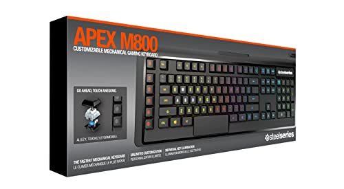 【中古】SteelSeries Apex M800 Mechanical Gaming Keyboard JP 日本語配列ゲーミングキーボード 64179_画像1