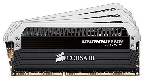 【中古】CORSAIR コルセア DDR4 デスクトップ用メモリ DOMINATOR PLATINUMシリーズ クアッドチャネル 4GB×4kit CMD16GX4M4A2800C16_画像1