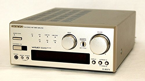 【中古】ONKYO オンキョー　R-805TX(S)　FM/AMステレオチューナーアンプ(レシーバー)　傷、凹みあり_画像1