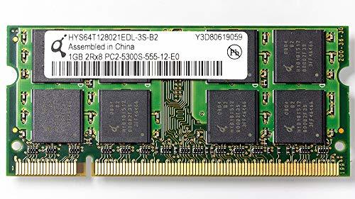 【中古】QimondaメモリSo - Dimm 200pin pc2???5300s 1?GB ddr2?667?MHz hys64t128021edl-3s-b2_画像1